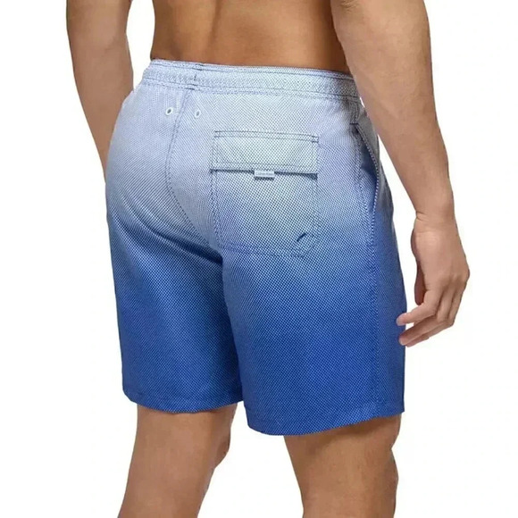 Men's Gradient Dot Swim Shorts - Picture 2 of 4